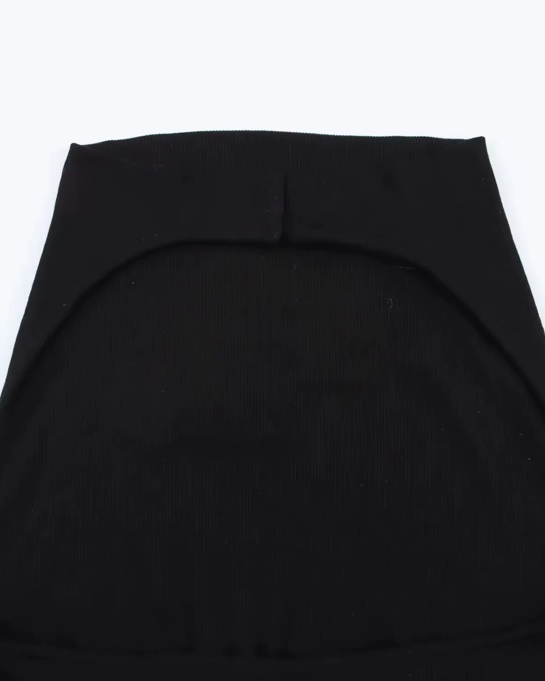 Gebreide Halter Midi-Jurk met Open Rug voor Dames