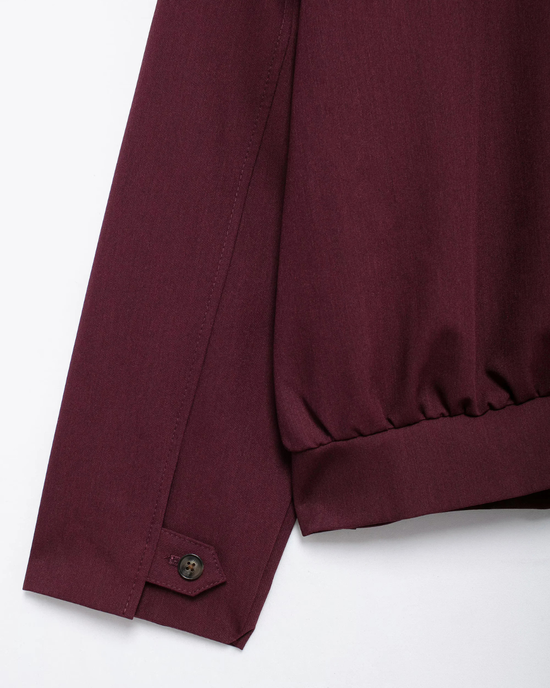 Vintage Effen Bomberjas met Lange Mouwen en Rits voor Dames