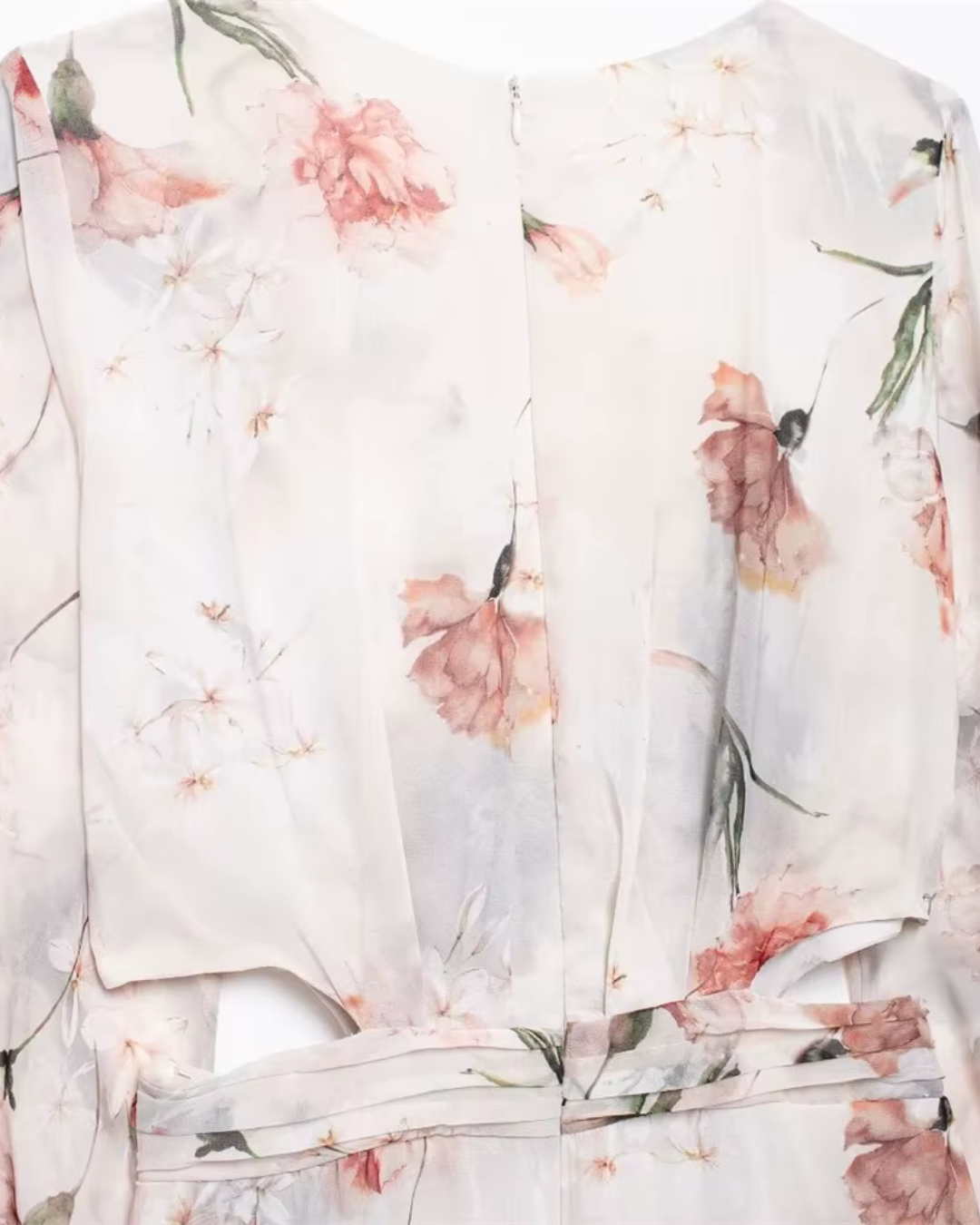 Zomerse Bloemenprint Midi Lange Jurk voor Dames