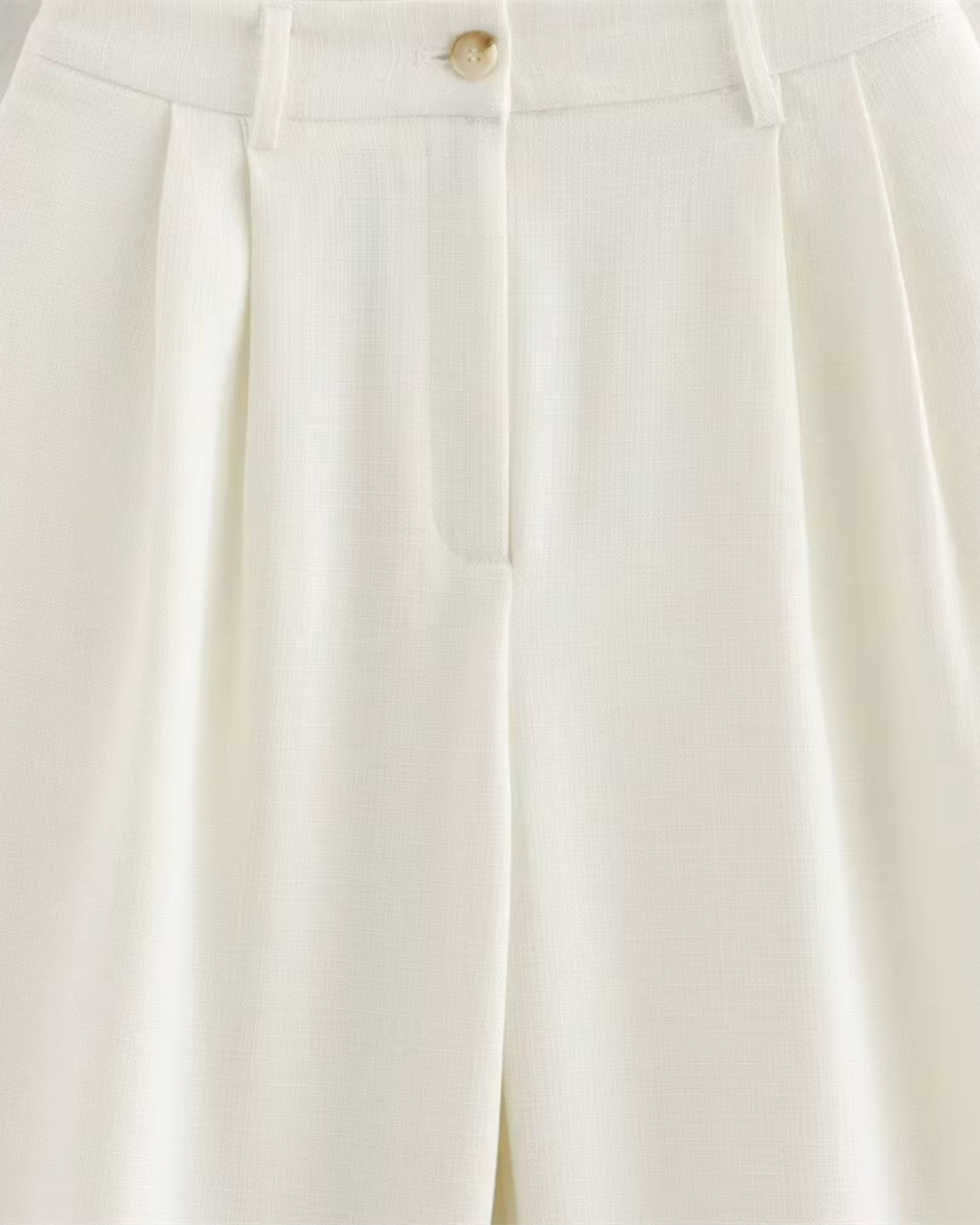 Verfijnde Cropped en Mouwloze Blazer met Pantalon Set voor Dames