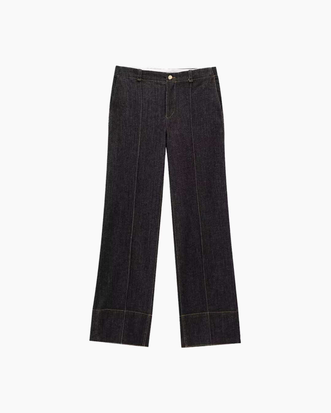 Stijlvolle Denim Jas en Broek Set voor Dames