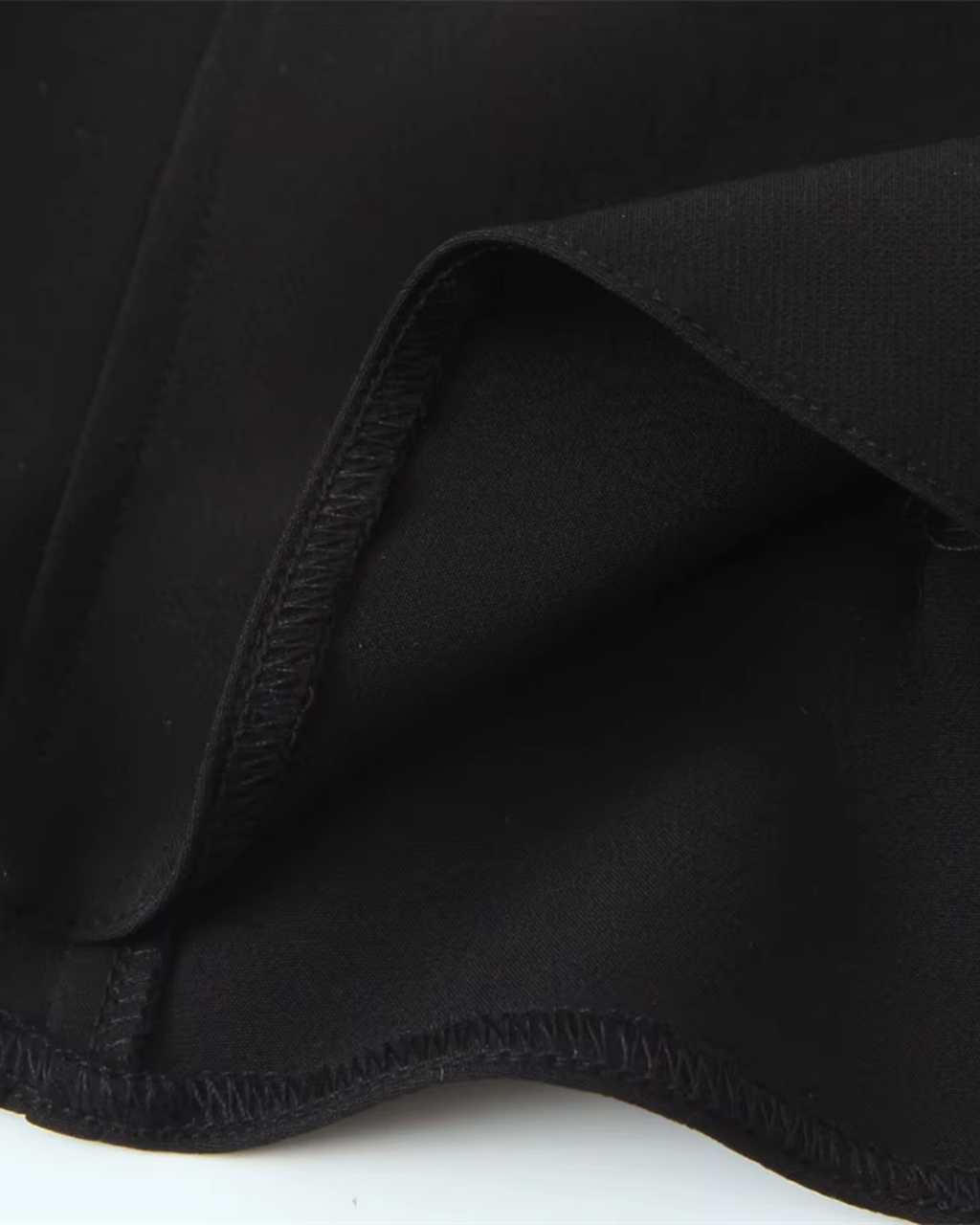 Zwarte Slim Fit Korte Tanktop met Strik Detail voor Dames