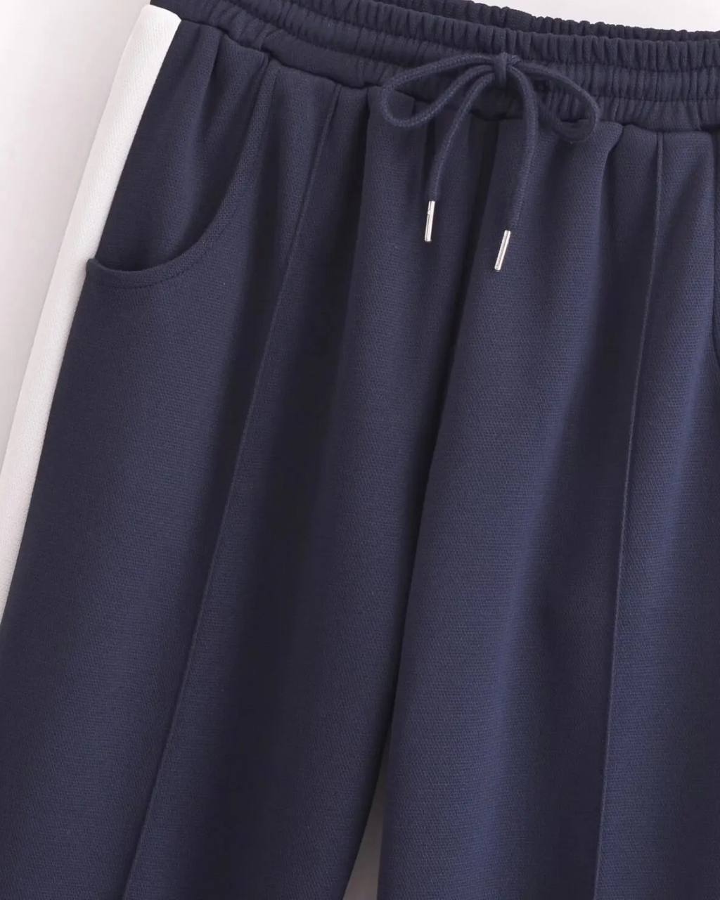 Casual 2-Delige Set met Ritsjas & Elastische Broek voor Dames